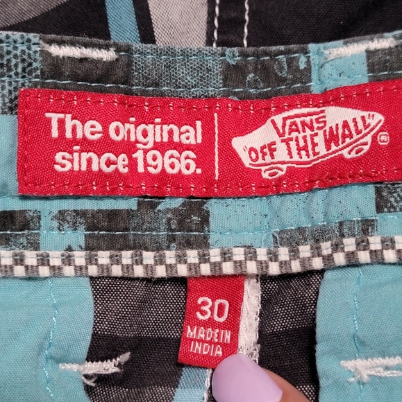 Vans Skateboard Plaid Shorts - Picture 8 of 10